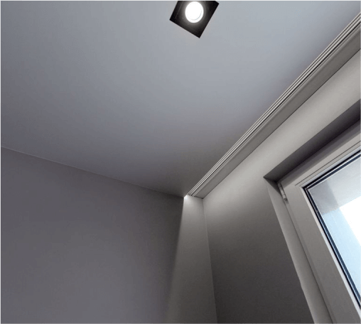Бесщелевые натяжные потолки